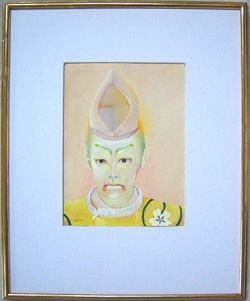 Morris Broderson Signed 1969 Colored Pastel Listed