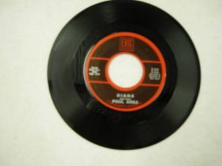 Paul Anka 45rpm Record Diana DonT Gamble with Love