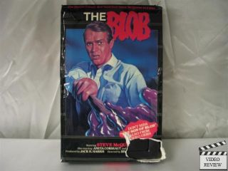The Blob (1958) VHS Steve McQueen, Aneta Corseaut