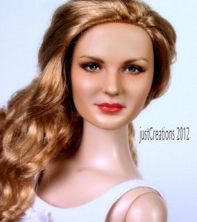 Tonner 16 inch doll was used as a starting point to create Anna 