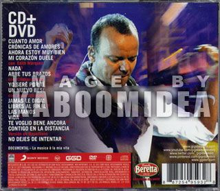 CD + DVD GIGI D`ALESSIO Primera Fila NEW SEALED dalesio Dalessio D 