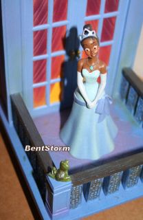 New Disney Store Princess and The Frog Tiana Bookends Figure Sculpture 