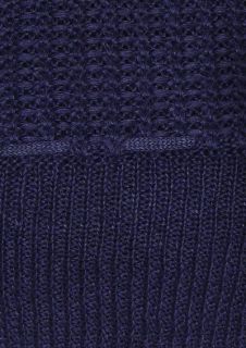 NWT RALPH LAUREN Navy Linen Crochet Halter Top XL