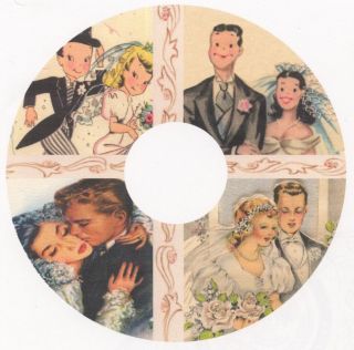 Vintage Greeting Cards Wedding CD V 1 350 Images