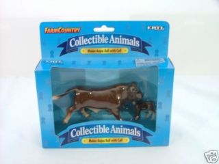 Collectible Animals Ertl Maine Anjou Bull Calf 4565