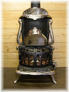 Antique QUAD SPECIAL No. 22 Cast Iron Gas Stove