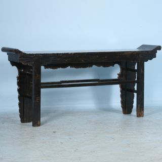 Ornate Antique Painted Console Table Shandong Province China C 1840 