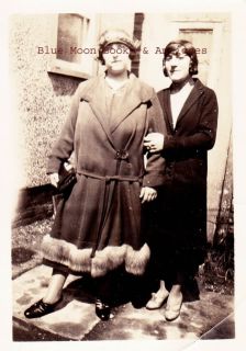 Lot 2 Vintage Cross Dresser Photos or Masculine Woman 1930 Paterson 