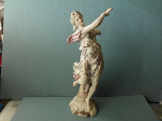 Antique Samson Porcelain Lady Figurine Large