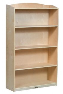 description 6 shelf bookshelfstylish single sided bookcase fits flush 