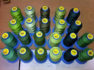 Robison Anton Polyester Embroidery Thread 22 Spools Lot Col 4