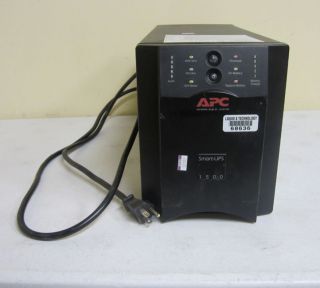 APC SUA1500 Smart UPS Battery Backup 1500VA