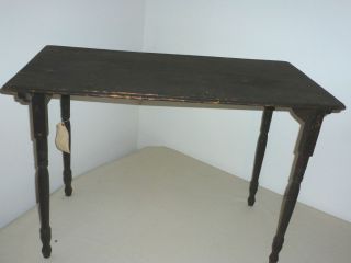 Antique folding sewing table, console table or cutting table
