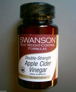 120 Tablets Double Strength Apple Cider Vinegar 200mg
