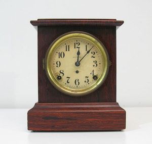 Vintage Antique Seth Thomas Wood Case Mantle Clock Adamantine