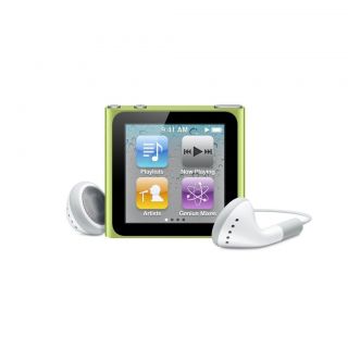 Apple iPod Nano 6th Generation Green 8 GB MC690LL A Digital Media  