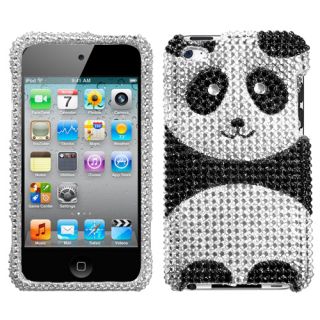 MYBAT Playful Panda Diamante Phone Protector Cover for APPLE iPod 