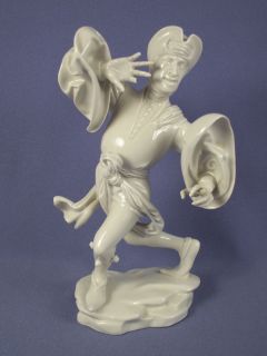 Antique Allach German Porcelain Morisken Prophet Dancer Figurine