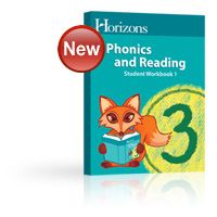 AOP Horizons Homeschooling 3rd Grade 3 Phonics Reading Math Workbooks 