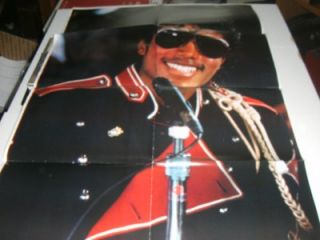   1984 Vintage Megastars Magazine Michael Jackson Posters