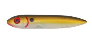   rattlin spook topwater lure the color of this lure is ghost the length