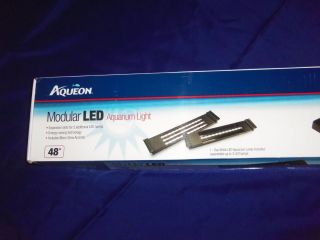 Aqueon Modular LED Aquarium Light 48 Inch  Expansion Slots For 2 More 