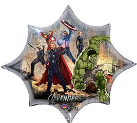 Avengers 35 Mylar Balloon Iron Man Hulk Thor Captain America Comic 