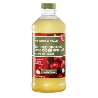 GNC Natural Brand Certified Organic Apple Cider Vinegar 16 oz