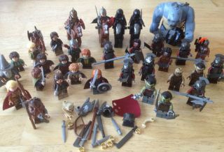 New Lego Complete Lord of the Rings 37 Minifigs Figure Collection With 