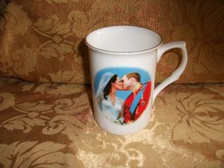 William and Kate Royal Wedding Fine Bone China Mug New
