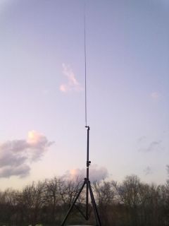 No Tune Alpha Portable Vertical 1 5KW 6 80 Meter Antenna System