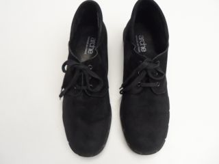 Arche Made in France Black Leather Oxford Shoes Size 7