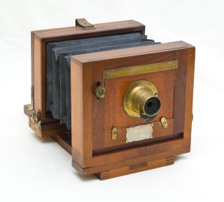 Anthony Champion Wood and Brass Camera 1887 1899