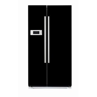 appliance art s black refrigerator cover magnet product description 