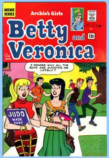 Archies Girls Betty and Veronica 116 Aug 1965 VG Cond