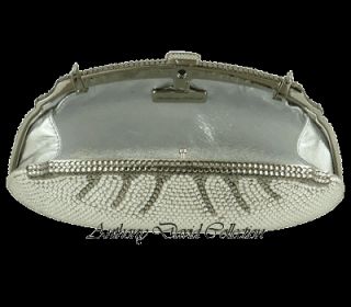   Wedding Crystal Handbag Evening Bag Purse w/ Swarovski Crystals AD134