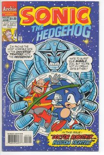 Archie Comics Sonic The Hedgehog 1995 23 VG FN B B