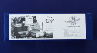 The Argo Mill N Scale Architect Craftsman Kit VHTF