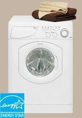 White Hotpoint Ariston RV Front Load Washer Model AW120 New w Warranty 