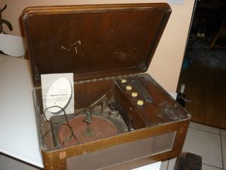 Antique Vintage Record Player Automatic Changer Webster Chicago 100 