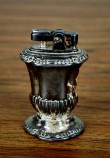 Vintage Ronson Mayfair Silver Plated Table Lighter Product Image