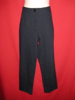 Armani Junior Boys 30 Dress Pants Navy Virgin Wool