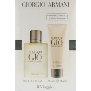 Giorgio Armani Acqua Di Gio 50ml Gift Set 75ml Aftershave Balm