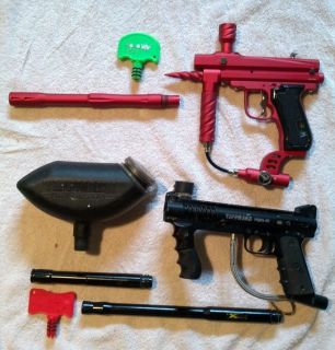 Paintball markers / guns   Tippmann 98 and Diablo Mongoose LCD