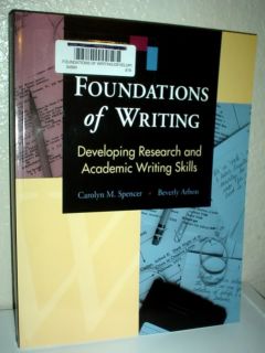 Foundations of Writing Workbook 10th 11th 12th English