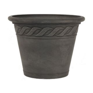 Arcadia Garden Products Roped Rim Pot