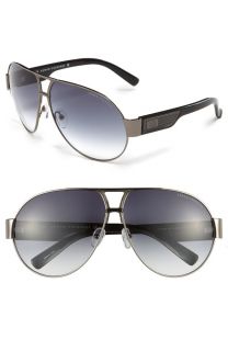 Armani Exchange AX236 s 14F JJ Ruthenium Silver Black Sunglasses New 