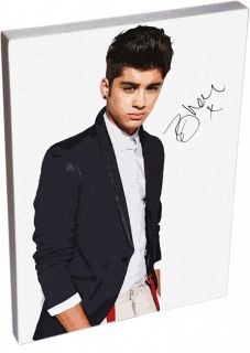 Zayn Malik One Direction Autograph Canvas Art Wall Hanging See Offers 