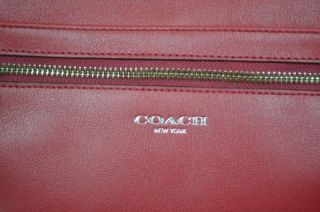 Coach 21194 Legacy Archival Rambler Crossbody Leather Bag Black Cherry 