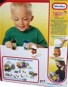 Little Tikes Apple Grove Pals Great Pancake Caper Friends Pack Play 